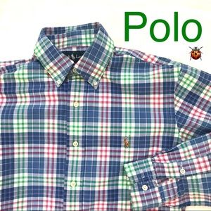 Ralph Lauren Men's Multicolor Plaid Shirt